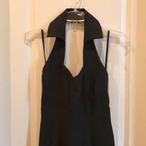 Black halter dress FORMAL LONG